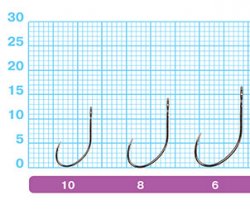 Крючки OWNER 51572 S-21BC №10 11шт.(Япония)