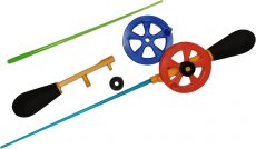 Удочка зимняя WESTMAN Скелетон РБ 55см ручка неопрен(Китай)