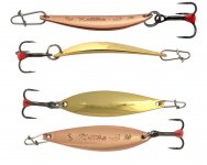 Блесна зим. ECOPRO Killka-S 35мм цв.G/C(Россия)