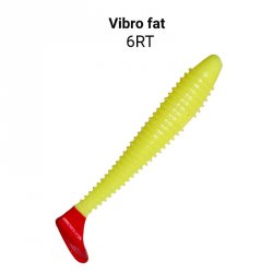 Виброхвост CRAZY FISH Vibro Fat 5,8'' 14,5см цв.6RT кальмар 3шт.(Гонконг)