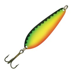 Блесна кол. KUUSAMO Latka 70 14гр. цв.BL/GR/FYe/FR-S(Финляндия)