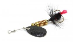 Блесна вращ. MEPPS Aglia Mouche №2 черная муха цв.черный(Франция)