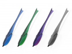 Поролоновая рыбка APS 105мм Slim цв.SET-1 4шт.(Россия)