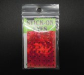 Глаза WAPSI 1/8 цв.red prism(США)