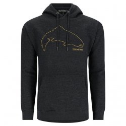 Толстовка SIMMS Trout Outline Hoody цв.charcoal heather р-р S(Китай)