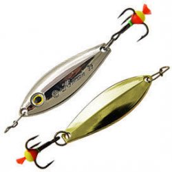 Блесна зим. ECOPRO Karasik 35мм цв.S/G(Россия)