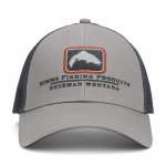 Кепка SIMMS Trout Icon Trucker цв.cinder(Вьетнам)
