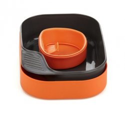 Набор посуды WILDO Camp-A-Box Basic портативный цв.orange арт.W30262(Швеция)