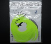 Заготовка хвоста FISHION Dragon Tails XL цв.fluo yellow 4шт.(Италия)