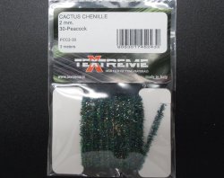 Синель TEXTREME Cactus 2мм цв.30 peacock(Италия)