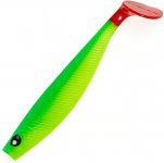 Виброхвост LUCKY JOHN 3D Series Red Tail Shad 5'' 12,5см цв.PG33 3шт.(Китай)