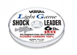 Леска VARIVAS Light Game Shock Leader Fluorocarbon 30м 0,148мм(Япония)