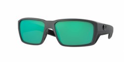 Очки поляризац.COSTA DEL MAR Fantail Pro matte gray/green mirror 580 стекло(США)