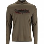 Термофутболка SIMMS Tech Hoody Artist Series LS цв.dark stone/musky р-р M(Эль-Сальвадор)