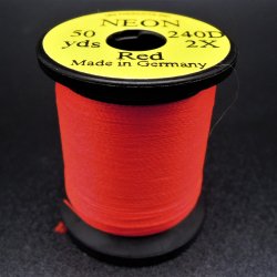 Нить монтажная UNI Neon 240 den 50y цв.red(Германия)