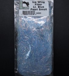 Синтетическое волокно HARELINE Ice Wing Fiber цв.light blue pearl smolt(США)