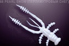 Приманка CRAZY FISH Crayfish 7,5см цв.66 кальмар 8шт.(Гонконг)