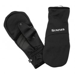 Варежки-перчатки SIMMS Freestone Foldover Mitt цв.black р-р XL(Мьянма)