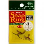 Вертлюг с застежкой JESPA Snap Ring №M 4шт. NO.529(Япония)