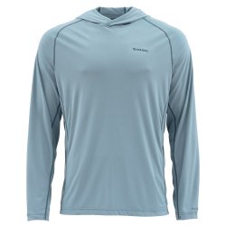 Футболка SIMMS BugStopper Hoody LS цв.grey blue р-р XXL(США)