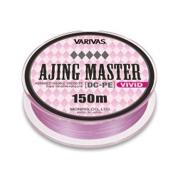 Шнур VARIVAS Ajing Master DC-PE VIVID 150м р-р 0,4, 0,104мм(Япония)
