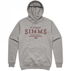 Толстовка SIMMS The Original Hoody цв.grey heather р-р M(США)