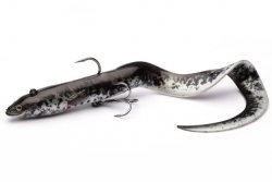 Приманка SAVAGE GEAR Real Eel 200 цв.black green pearl(Китай)