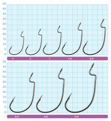 Крючки офсетные OWNER 5140 №4/0 5шт.(Япония)
