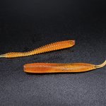 Приманка JOHNNY FISH Worm Mix 50 цв.07 12шт.(Россия)