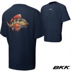 Футболка BKK Short Sleeve Casual Shirt Perch цв.Navy Blue р-р L(Китай)