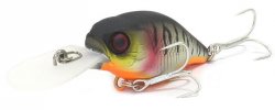 Воблер JACKALL Chubby Diving 38 F цв.uv mat silver tiger(Япония)