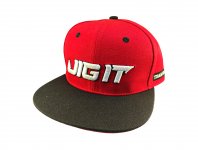 Кепка JIG IT Snapback Champion Nature цв.black/red(Китай)