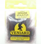 Даббинг VENIARD из подшерстка тюленя Seals Fur Genuine цв.dark claret(Англия)