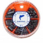 Набор грузил SALMO Extra Soft малый 5 секц.0,5-2,0 60гр. арт.1005-S001(Россия)
