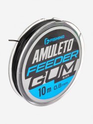 Резина для фидерной оснастки F-FISHING Feeder Gum Amuleto 0,8мм, 10м(Китай)