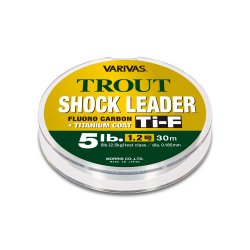 Леска VARIVAS Trout Shock Leader Fluorocarbon+Titanium Coat 30м 0,117мм(Япония)