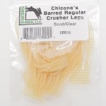 Ножки резиновые HARELINE Chicone's Barred Regular Crusher цв.sand/clear(США)