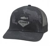 Кепка SIMMS Trout Patch Trucker цв.hex camo carbon(США)