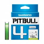 Шнур SHIMANO Pitbull 4 PE цв.lime green 150м р-р 1,2, 0,185мм(Япония)
