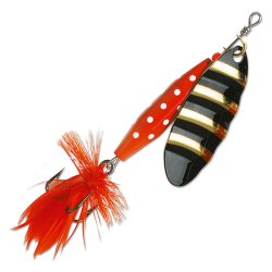 Блесна вращ. ABU GARCIA Reflex Red 18гр. цв.Zebra(Китай)