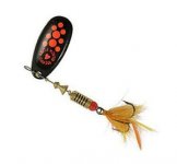Блесна вращ. MEPPS Black Fury Mouche №0 цв.черный(Франция)