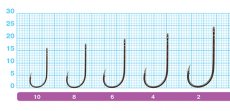 Крючки OWNER 51580 S-59BC №6 8шт.(Япония)