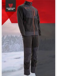 Костюм MAGNUM Polar флис цв.черный р-р 52-54 рост 180-182(Россия)