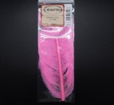 Перья страуса WAPSI Ostrich Herls цв.fluo pink(США)