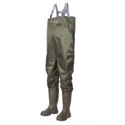 Полукомбинезон TORVI Перекат рыбацкий цв.олива р-р L 42-43(Россия)