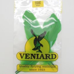 Перья гуся VENIARD Shoulder Stiff цв.green highlander(Англия)