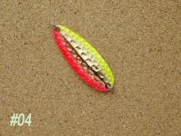 Блесна кол. RIVER OLD Satellite Hammered Cherry Vespa II 14,2гр. цв.04(Япония)