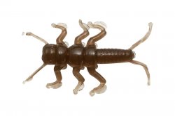 Приманка NIKKO Dappy Stonefly 0,7'' 19мм цв.806 brown 4шт.(Япония)