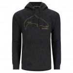 Толстовка SIMMS Trout Outline Hoody цв.charcoal heather р-р M(Китай)
