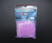 Даббинг HENDS UV Ice Dubbing цв.violet/red light UVD-13(Чехия)